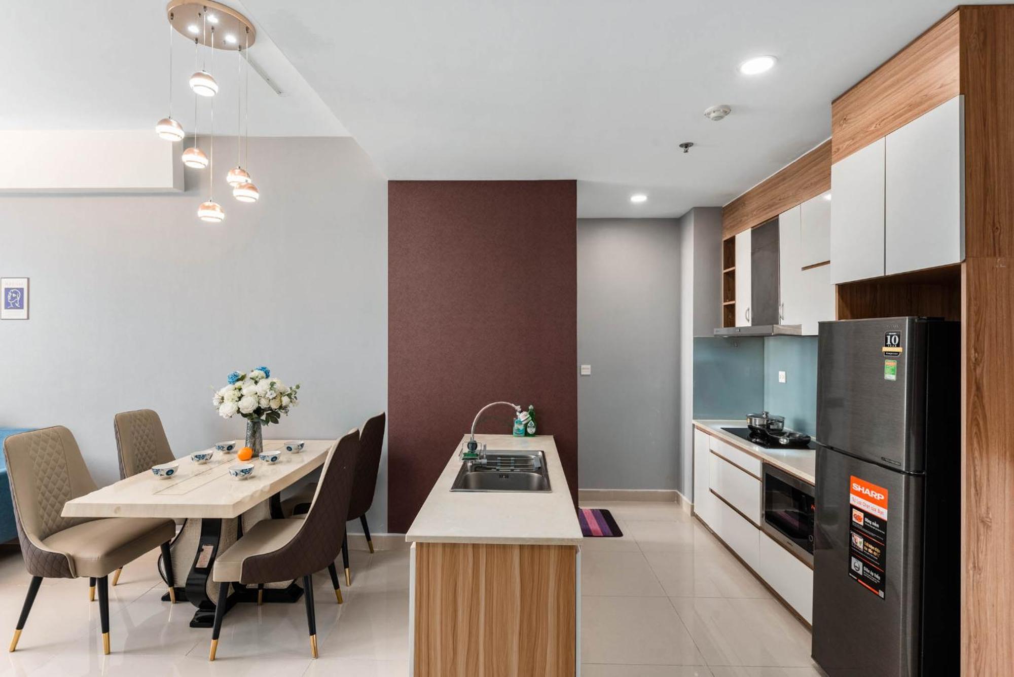 Elysium Cbd Rivergate Apartment - Pool - Free 4G Sim For 3 Nights 호치민 객실 사진